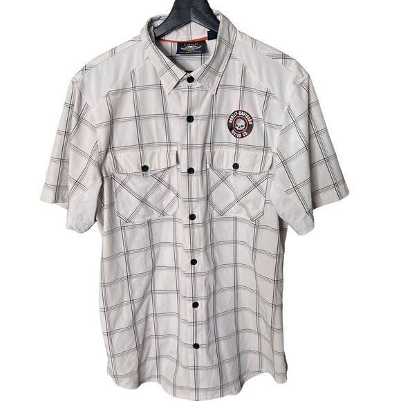 Harley Davidson Button Down Shirt Medium - Picture 1 of 3